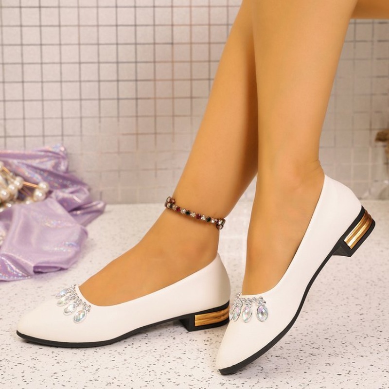 Damskie baleriny z ostrym nosk – Women'S Shoes Clogs recenzja i cena