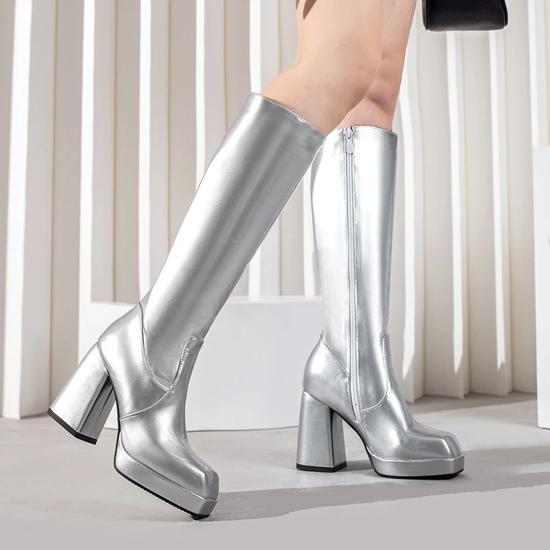 Zielone zimowe damskie buty do – Knee High Boots Women recenzja i cena