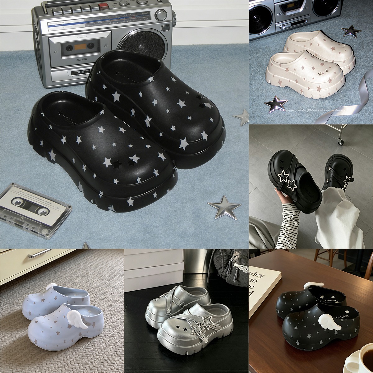 Letnie, modne klapki na platfo – Women'S Shoes Clogs recenzja i cena